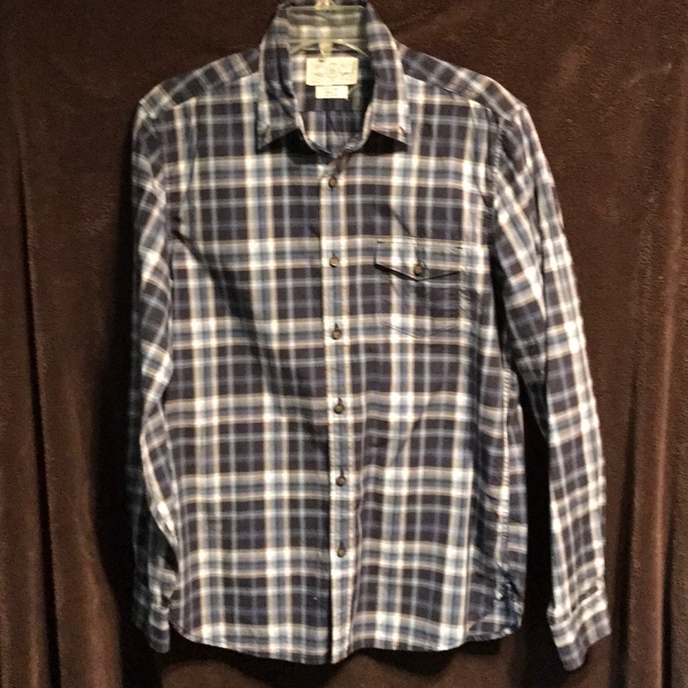 Size small Lucky brand button down shirt used